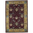 Traditional-Persian/Oriental Hand Tufted Wool Red 6' x 9' Rug