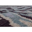 Transitional Hand Knotted Wool Blue 8' x 10' Rug