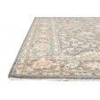 Traditional-Persian/Oriental Hand Knotted Wool Silk Blend Charcoal 6' x 9' Rug