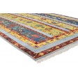 Traditional-Persian/Oriental Hand Knotted Wool Multi Color 6' x 9' Rug
