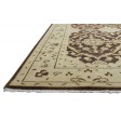 Traditional-Persian/Oriental Hand Knotted Wool Brown 6' x 9' Rug