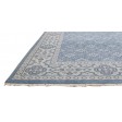 Traditional-Persian/Oriental Hand Knotted Wool Blue 6' x 9' Rug