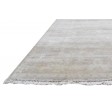 Traditional-Persian/Oriental Hand Knotted Wool Silk Blend Beige 6' x 8' Rug