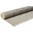 Modern Hand Knotted Wool Ivory 5' x 8' Rug