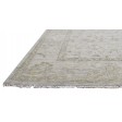 Traditional-Persian/Oriental Hand Knotted Wool Silk Blend Beige 5' x 8' Rug