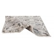 Modern Hand Knotted Wool Silver 2' x 3' Rug
