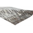 Jakarta Hand Woven Leather JAK2005 Abstract Rug