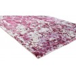 Modern Handloom Silk Purple 4' x 6' Rug