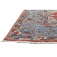 Modern Hand Knotted Wool Red 8' x 10' Rug