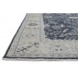 Traditional-Persian/Oriental Hand Knotted Wool Black 6' x 8' Rug