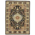 Traditional-Persian/Oriental-Persian/Oriental Hand Knotted Wool Black 2' x 3' Rug