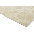 Traditional-Persian/Oriental Hand Knotted Wool Cream 2' x 2' Rug