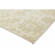 Traditional-Persian/Oriental Hand Knotted Wool Cream 2' x 2' Rug