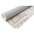 Modern Handloom Silk (Silkette) Silver 9' x 9' Rug