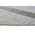 Modern Hand Knotted Wool / Silk (Silkette) Grey 10' x 14' Rug