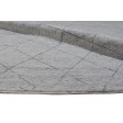 Modern Hand Knotted Wool / Silk (Silkette) Grey 8' x 10' Rug