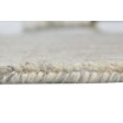 Modern Hand Knotted Wool / Silk (Silkette) Beige 6' x 9' Rug