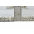 Modern Hand Knotted Wool / Silk (Silkette) Grey 6' x 9' Rug