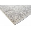 Traditional-Persian/Oriental Hand Knotted Wool Silk Blend Grey 8' x 10' Rug