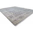 Traditional-Persian/Oriental Hand Knotted Wool Dark Grey 8' x 10' Rug