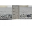 Modern Hand Knotted Wool / Silk (Silkette) Charcoal 10' x 14' Rug