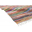 Modern Dhurrie Cotton Colorful 5' x 8' Rug