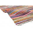 Modern Dhurrie Cotton Colorful 4' x 6' Rug