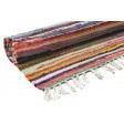 Modern Dhurrie Cotton Colorful 4' x 6' Rug