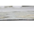 Modern Hand Woven Leather / Cotton Grey 2' x 3' Rug