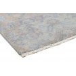 Traditional-Persian/Oriental Hand Knotted Wool Blue 2' x 2' Rug