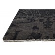 Traditional-Persian/Oriental Hand Knotted Wool Charcoal 2' x 2' Rug