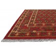 Traditional-Persian/Oriental Hand Knotted Wool Red 5' x 4' Rug