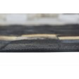Jakarta Hand Woven Leather / Viscose JAK3006 Geometric Rug