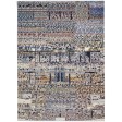 Modern Hand Knotted Wool Multi Color 9' x 12' Rug