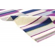 Modern Hand Tufted Wool Purple 5' x 8' Rug