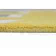 Modern Hand Tufted Wool Yellow 4' x 6' Rug