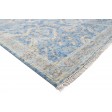 Traditional-Persian/Oriental Hand Knotted Wool Blue 8' x 10' Rug