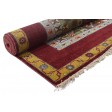 Traditional-Persian/Oriental Hand Knotted Wool Red 5' x 9' Rug