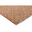 Vintage Hand Knotted Wool Red 5' x 8' Rug