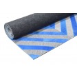 Hand Woven Diamond Blue / Grey Jakarta JAK109 Leather / Viscose Rug