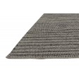 Modern Dhurrie Wool / Jute Grey 7' x 8' Rug