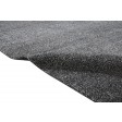 Modern Hand Knotted Wool / Linen Charcoal 7' x 10' Rug