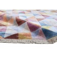Modern Hand Knotted Silk Colorful 6' x 8' Rug