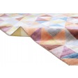 Modern Hand Knotted Silk Colorful 6' x 8' Rug