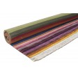 Modern Hand Knotted Wool / Silk (Silkette) Colorful 6' x 8' Rug