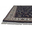 Traditional-Persian/Oriental Hand Knotted Wool Blue 5' x 8' Rug