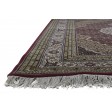 Traditional-Persian/Oriental Hand Knotted Wool Red 6' x 8' Rug