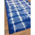 Handmade Woolen Shibori Lt.blue Area Rug t-373 5x8