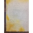 Handmade Woolen Shibori Yellow Area Rug t-374 5x8