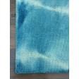 Handmade Woolen Shibori Blue Area Rug t-407 5x8